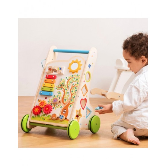 Περπατούρα Δραστηριοτήτων Ξύλινη Activity Walker New Classic Toys CT11300