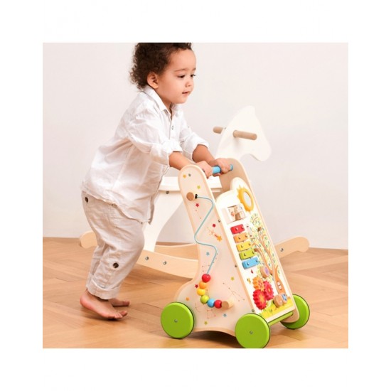 Περπατούρα Δραστηριοτήτων Ξύλινη Activity Walker New Classic Toys CT11300