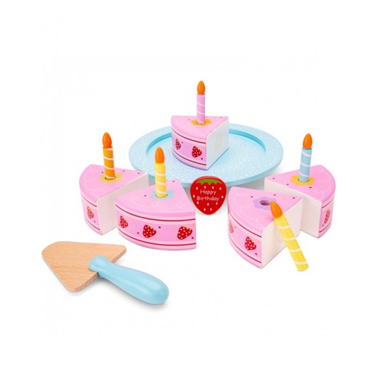 Tούρτα Ξύλινη Cutting Cake New Classic Toys CT10628