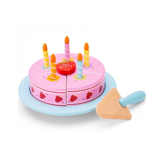 Tούρτα Ξύλινη Cutting Cake New Classic Toys CT10628