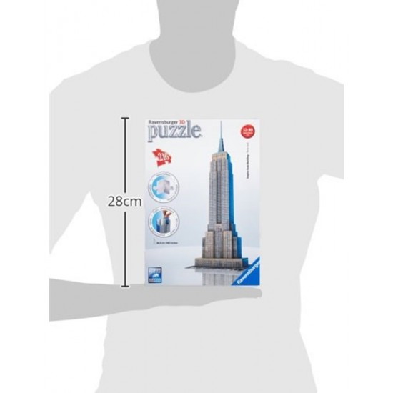 Puzzle 3D "Empire State Building" Ravensburger (216 τεμάχια)