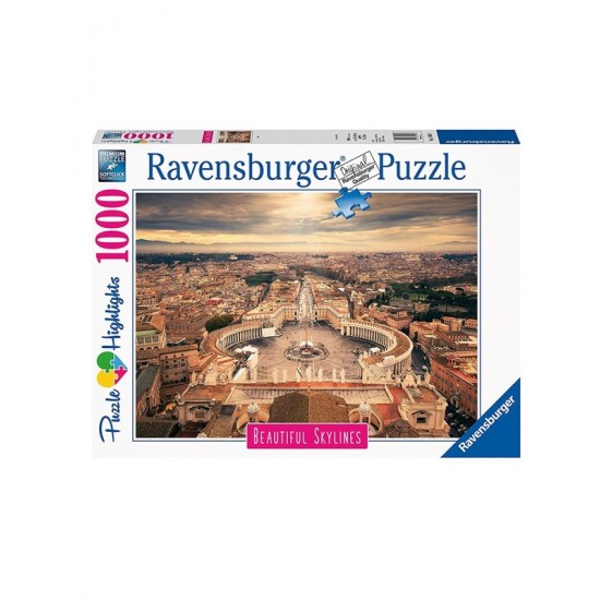 Puzzle "Pώμη" 14082 Ravensburger (1000 Kομμάτια)