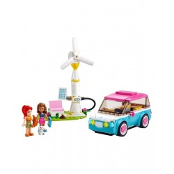 Olivia’s Electric Car 41443 Lego Friends Mε Λαμπάδα