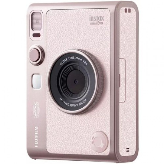 Fujifilm Instax Mini Evo Instant Camera (Gentle Rose)