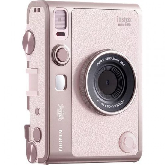 Fujifilm Instax Mini Evo Instant Camera (Gentle Rose)