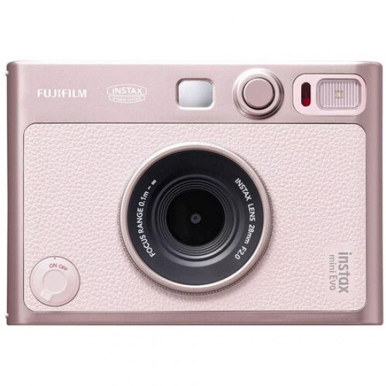 Fujifilm Instax Mini Evo Instant Camera (Gentle Rose)