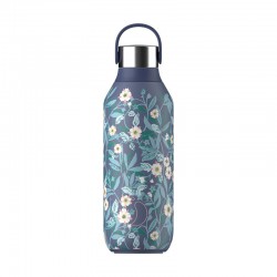 Chilly's Series 2 Stainless Steel Storm Thermos Brighton Blossom Whale Blue 500 ml