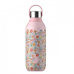 Chilly's Series 2 Stainless Steel Storm Thermos Sprigs Blush Pink 500 ml