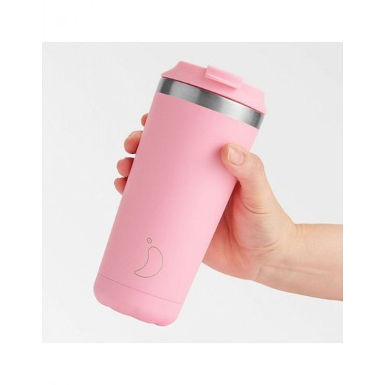 Chilly's Aνοξείδωτο Iσοθερμικό Ποτήρι Original Ροζ 500ml 22752