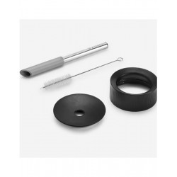 Ποτήρι Θερμός Με Καλαμάκι Chilly's Series 2 Switch Abyss Black (500 ml)